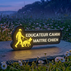 Mini Enseigne LED Véhicule – Maître Chien / Éducateur Canin