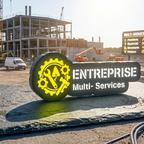 5V Kfz-Minischild, Multi-Services, Sonnenblendenbefestigung