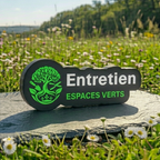 Mini Enseigne LED Véhicule – Entretien Espaces Verts