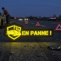 Mini Enseigne LED Véhicule – En Panne