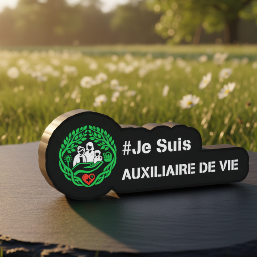 Mini Enseigne LED Véhicule – Auxiliaire de Vie