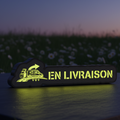 5V Mini Sign for Sun Visor Mounting